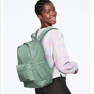 PINK Victoria’s Secret Backpack SeaSalt Green